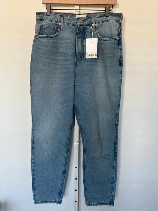 Frame Denim Long Barrel Jeans Divine Wash High Rise Size 29 NWT - Picture 2 of 10